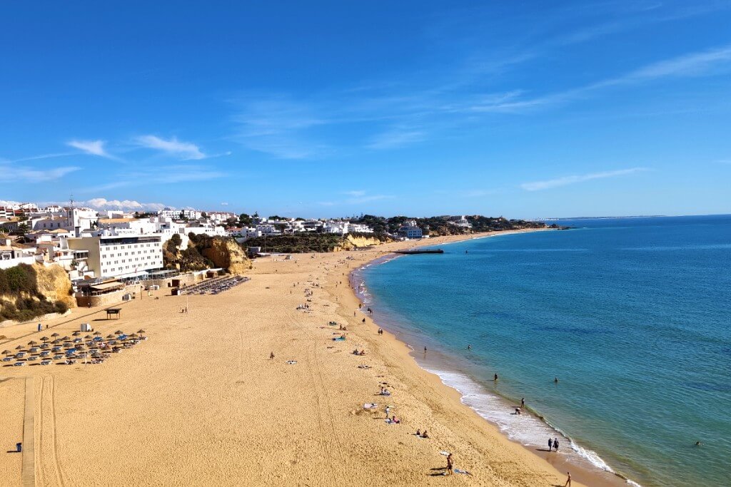 albufeira plage de sables