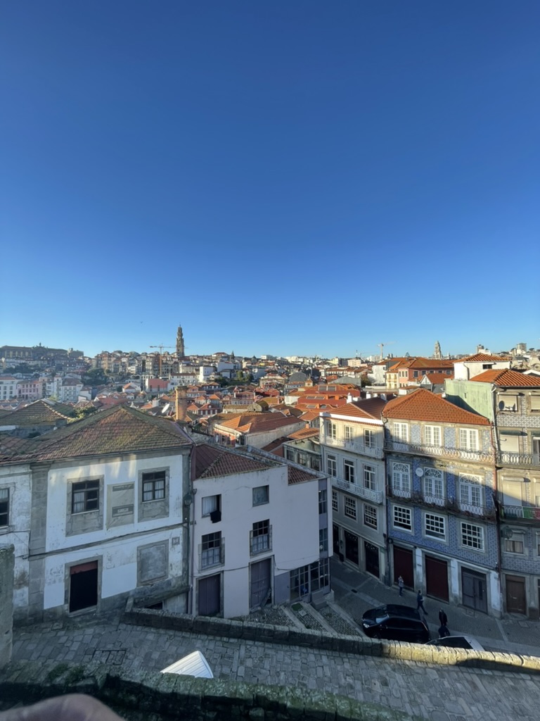 Miradouro da Vitória, un des nombreux points de vue sur la ville de Porto