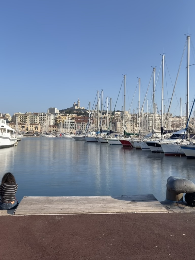 vue sur la canebière à Marseille 
