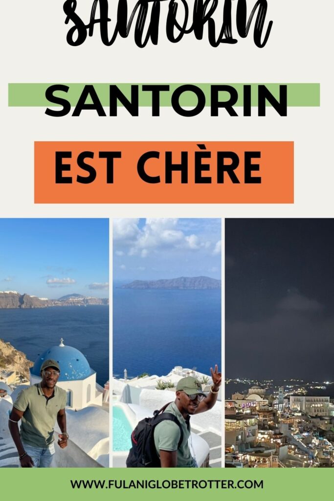 Pin sur le budget à Santorin.