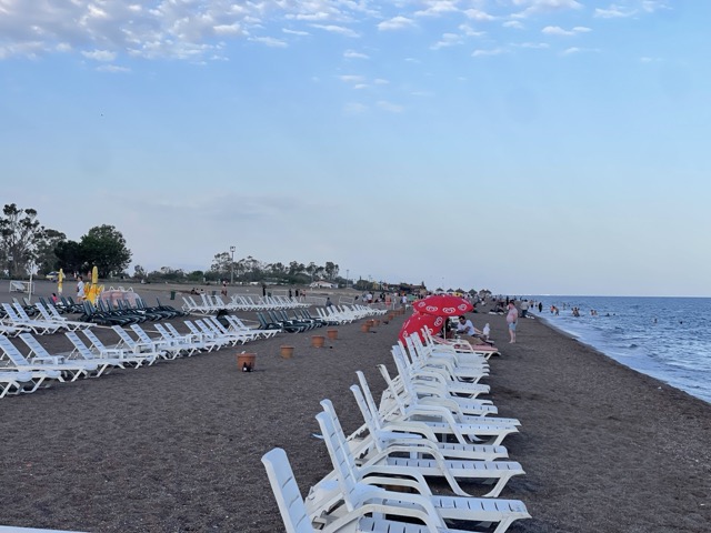 Magnifique plage d'Antalya 